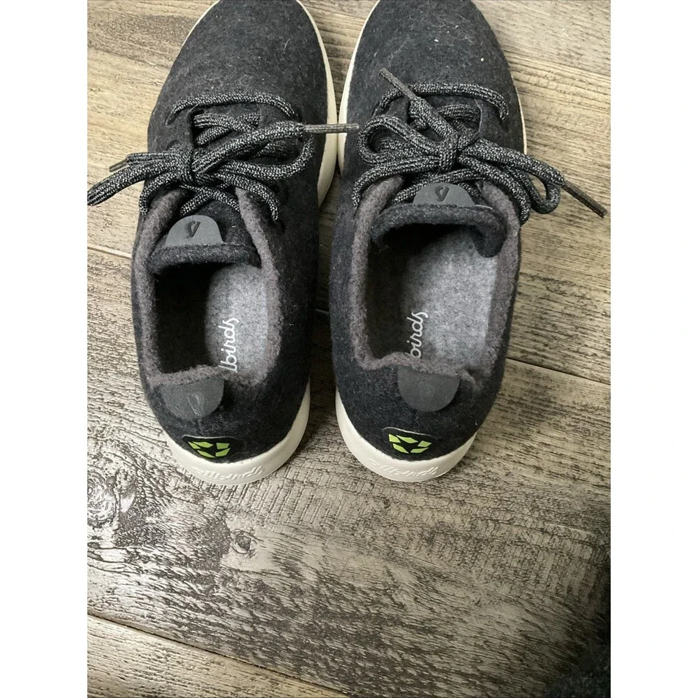 EUC Allbirds Wool Runner High Top Size W8/Dark Gray Casual Sneakers